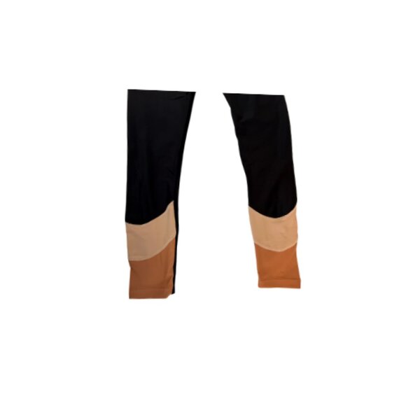 Gently Worn Black Multicolor THE UPSIDE Leggings Size 4 (BB0832) - Picture 4 of 5